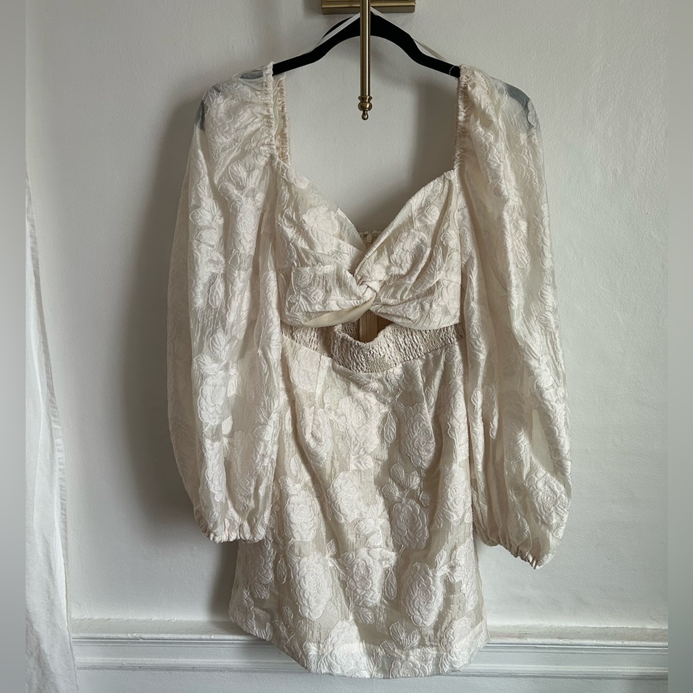 Mable jacquard dress